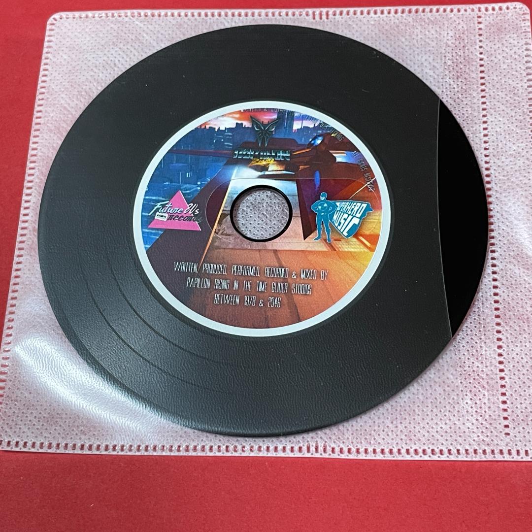 Papillon Rising - First Contact Deluxe EP CD, Synthwave/AOR 2016 Import
