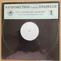 S-Connection ft. Anabelle It's Gonna Be Alright 12" Vinyl Uno Clio Mixes Euro