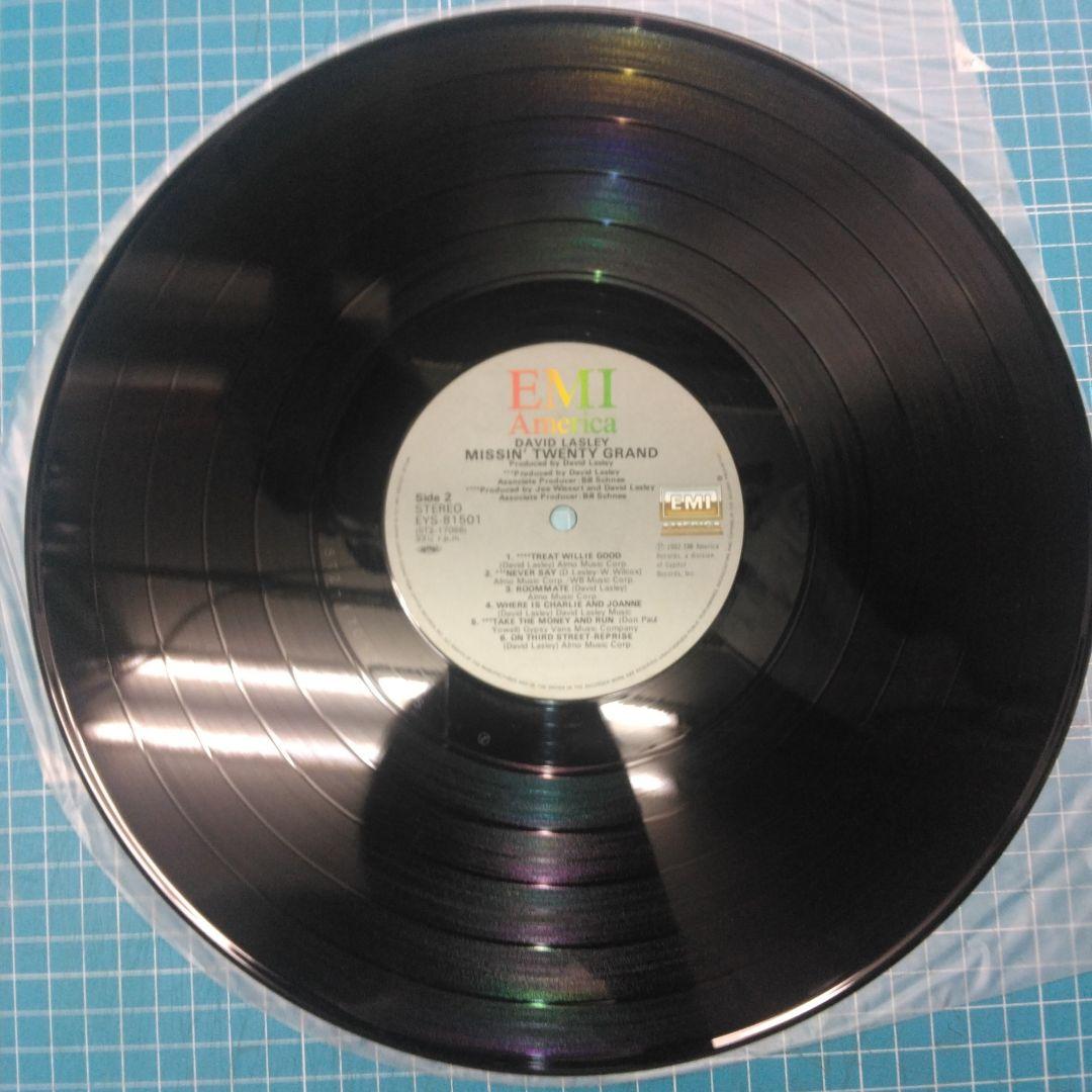 David Lasley - Missin' Twenty Grand LP Japan 1982 AOR Blue-Eyed Soul