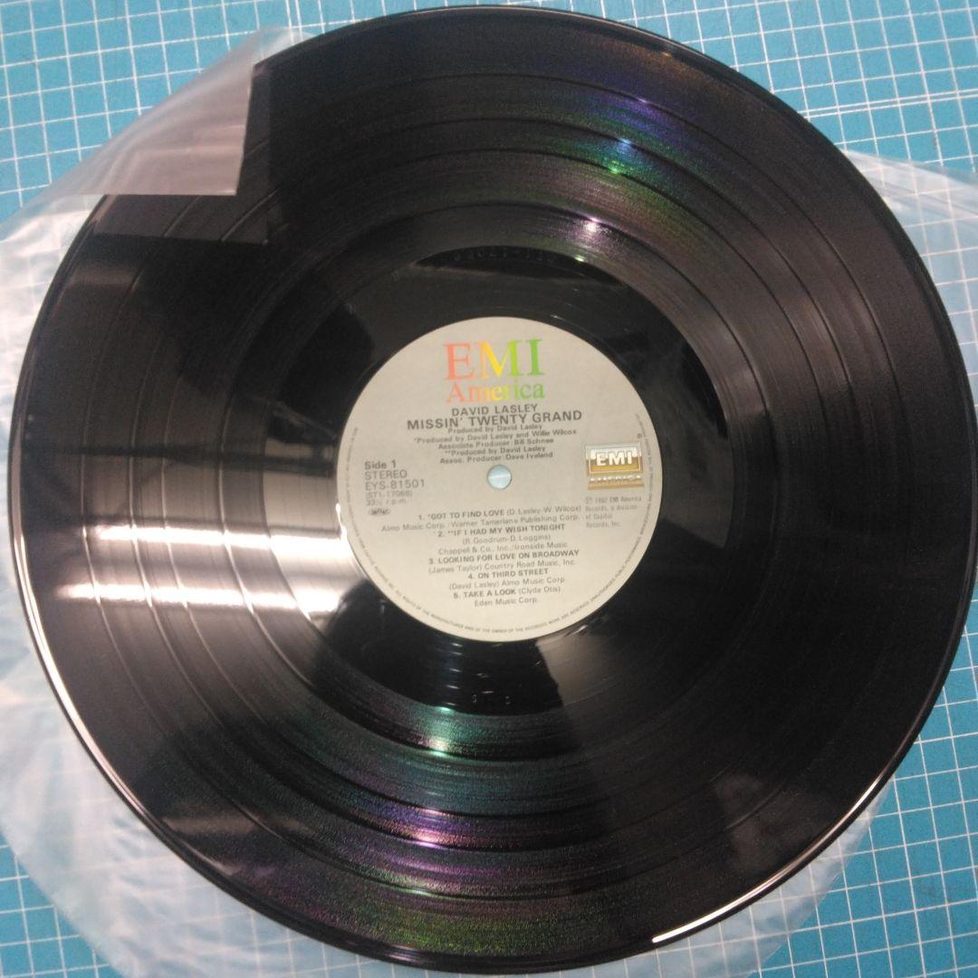 David Lasley - Missin' Twenty Grand LP Japan 1982 AOR Blue-Eyed Soul