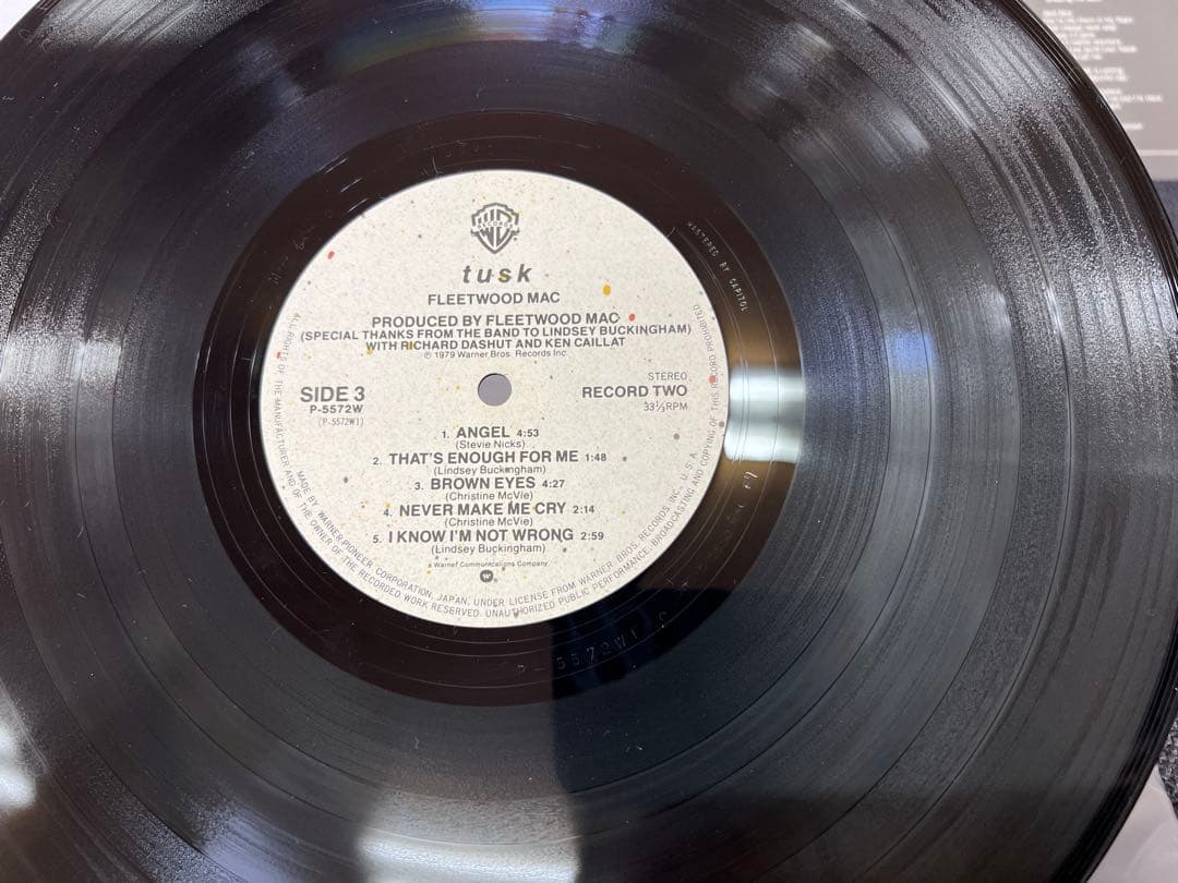 Fleetwood Mac Tusk 1979 Japan 2LP Vinyl Record P-5571W/P-5572W