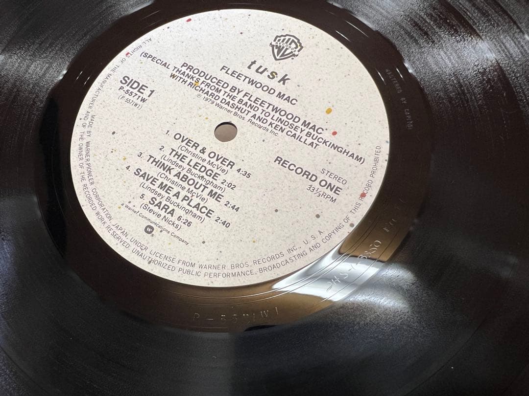 Fleetwood Mac Tusk 1979 Japan 2LP Vinyl Record P-5571W/P-5572W