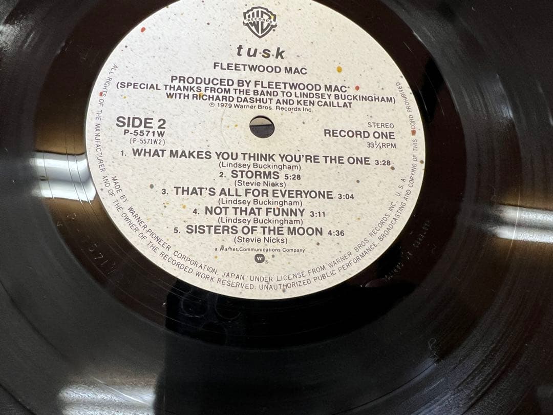 Fleetwood Mac Tusk 1979 Japan 2LP Vinyl Record P-5571W/P-5572W