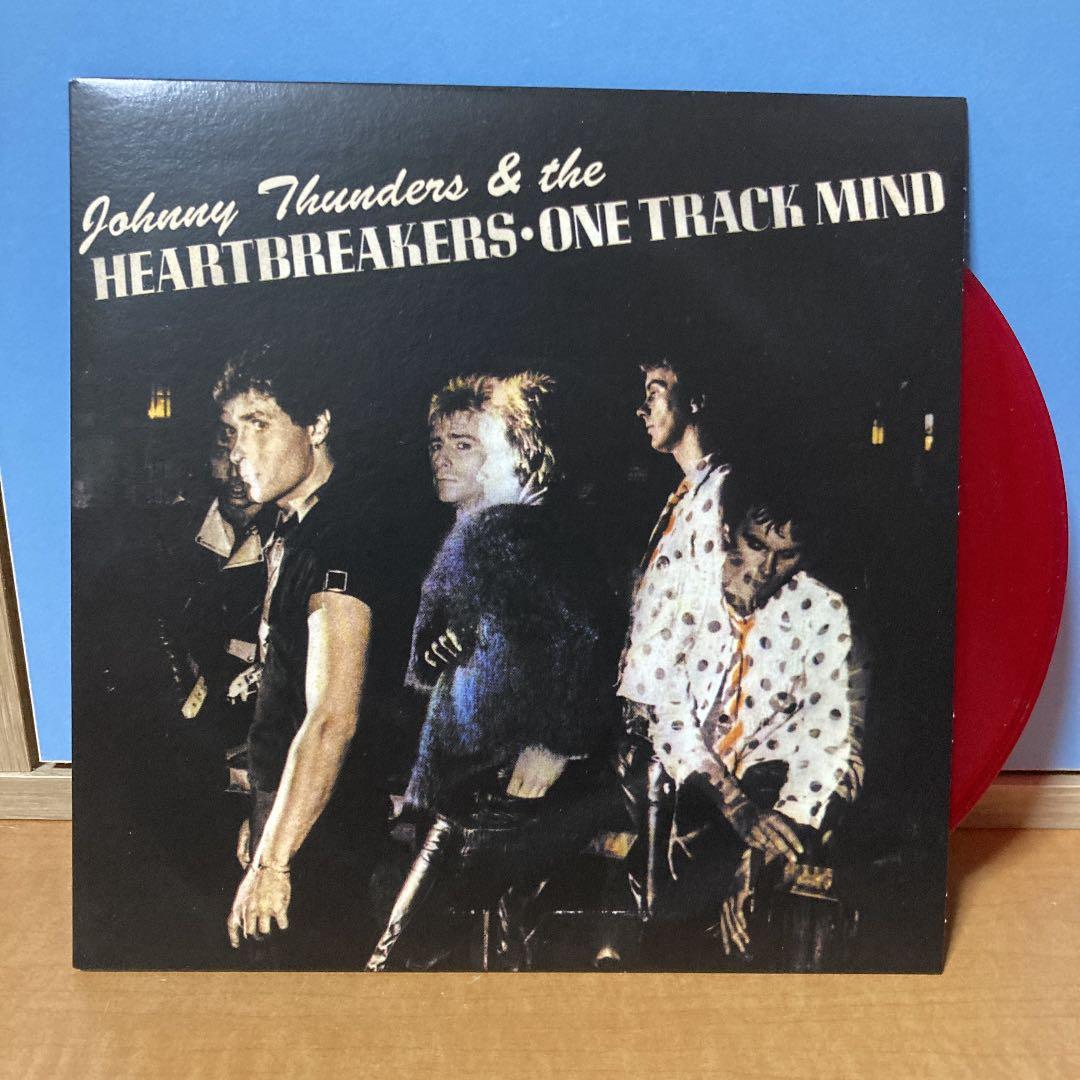 Johnny Thunders & The Heartbreakers One Track Mind Limited Red 7" Vinyl Record