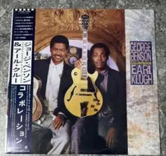 George Benson & Earl Klugh - Collaboration LP Japan Pressing w/ Obi Jazz Fusion
