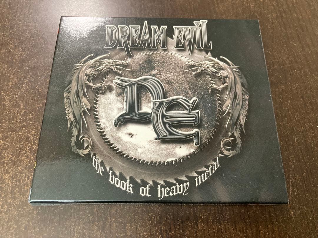 DREAM EVIL The Book of Heavy Metal CD+DVD Japan Press with OBI 2004