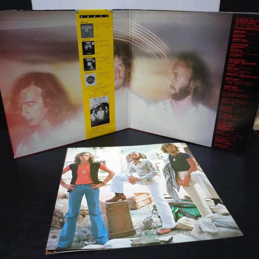 Bee Gees Spirits Having Flown Vinyl LP Japan Pressing With Obi Strip