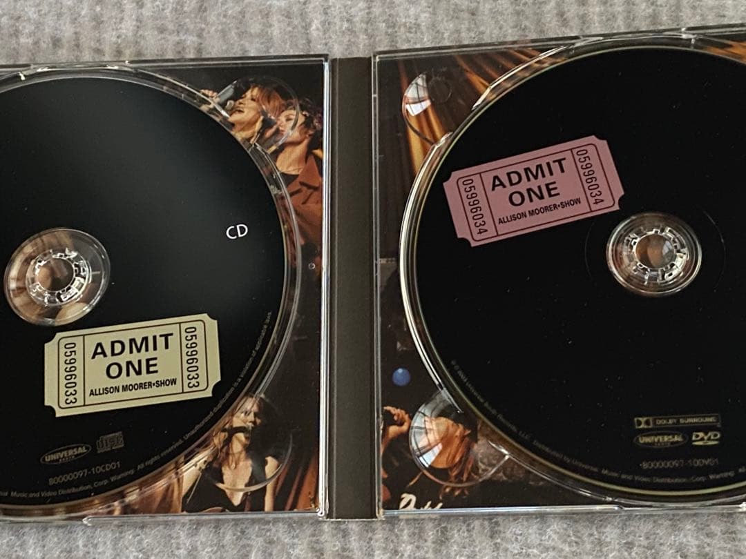 Allison Moorer - Show (Limited Edition 2-Disc CD+DVD) Live 2003 Concert Set