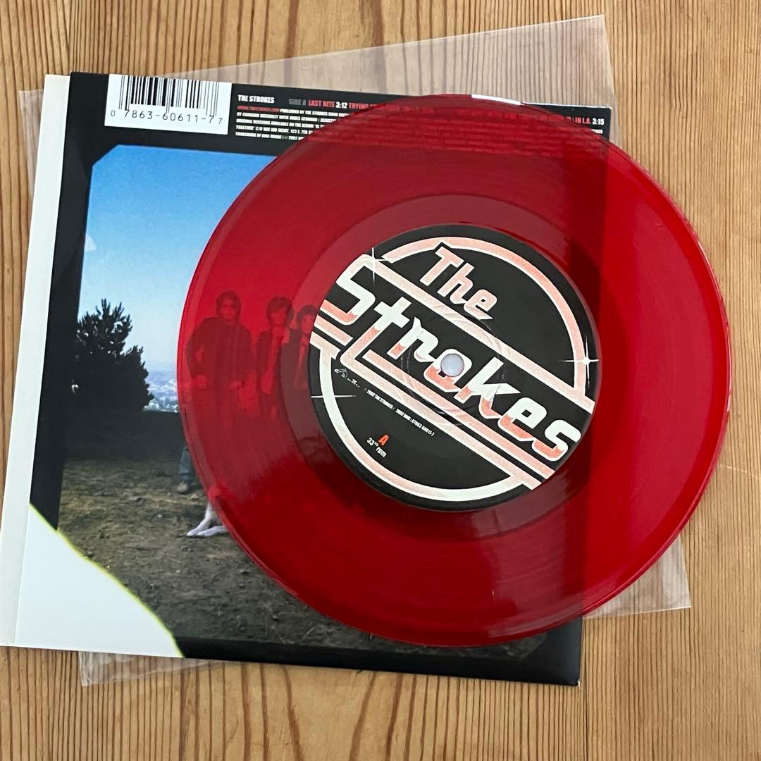 The Strokes - Last Nite 7-inch Clear Red Vinyl Single Indie Rock