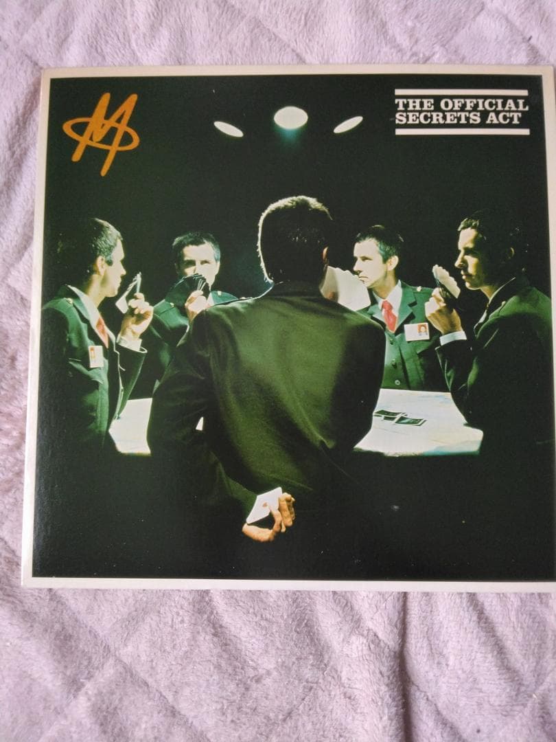 M (Robin Scott) The Official Secrets Act Vinyl LP Sire 1980 US Pressing
