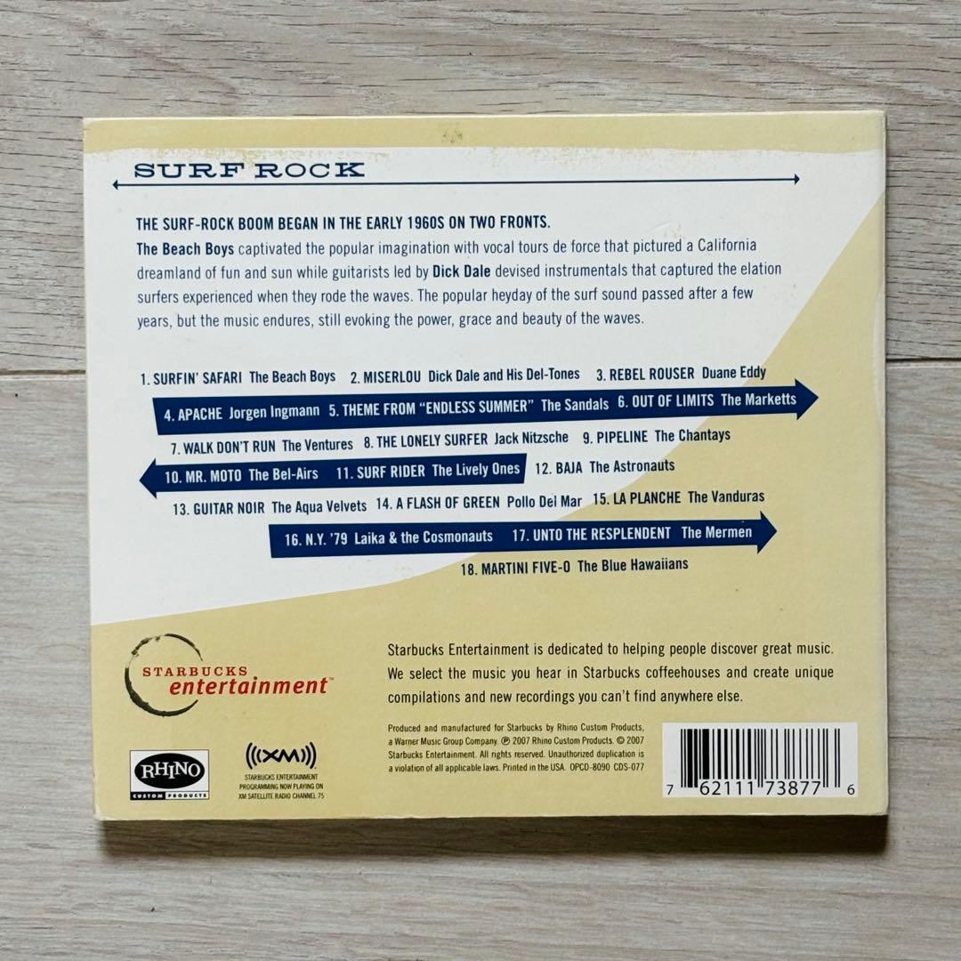 Various Artists - Big Waves: Five Decades of Surf Rock CD Compilation Starbucks