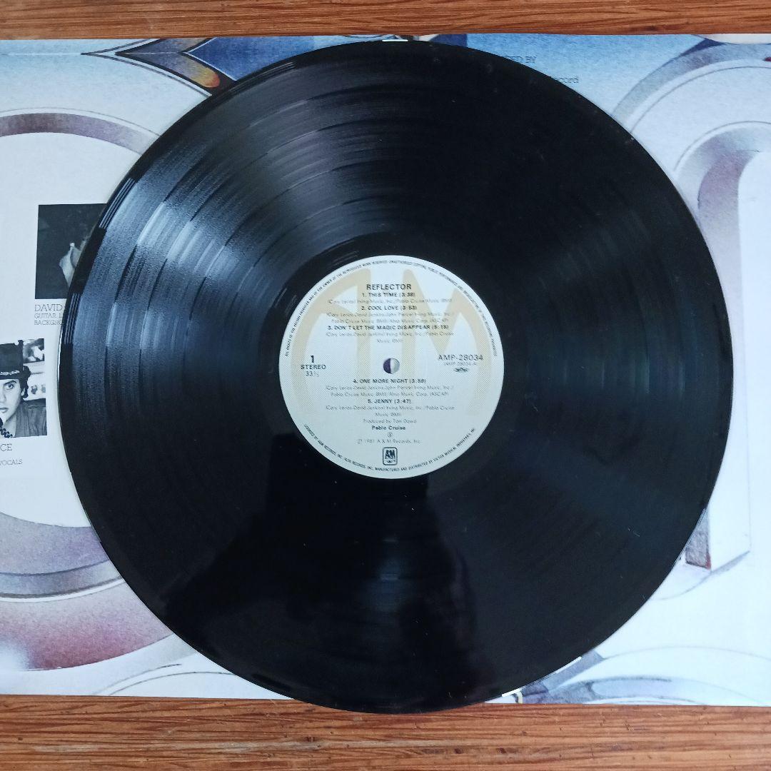 Pablo Cruise - Reflector LP Vinyl Record 1981 Japan Pressing w/ Obi