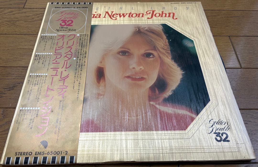 Olivia Newton-John Crystal Lady 2LP Japan Vinyl Gatefold Obi Pop Collection