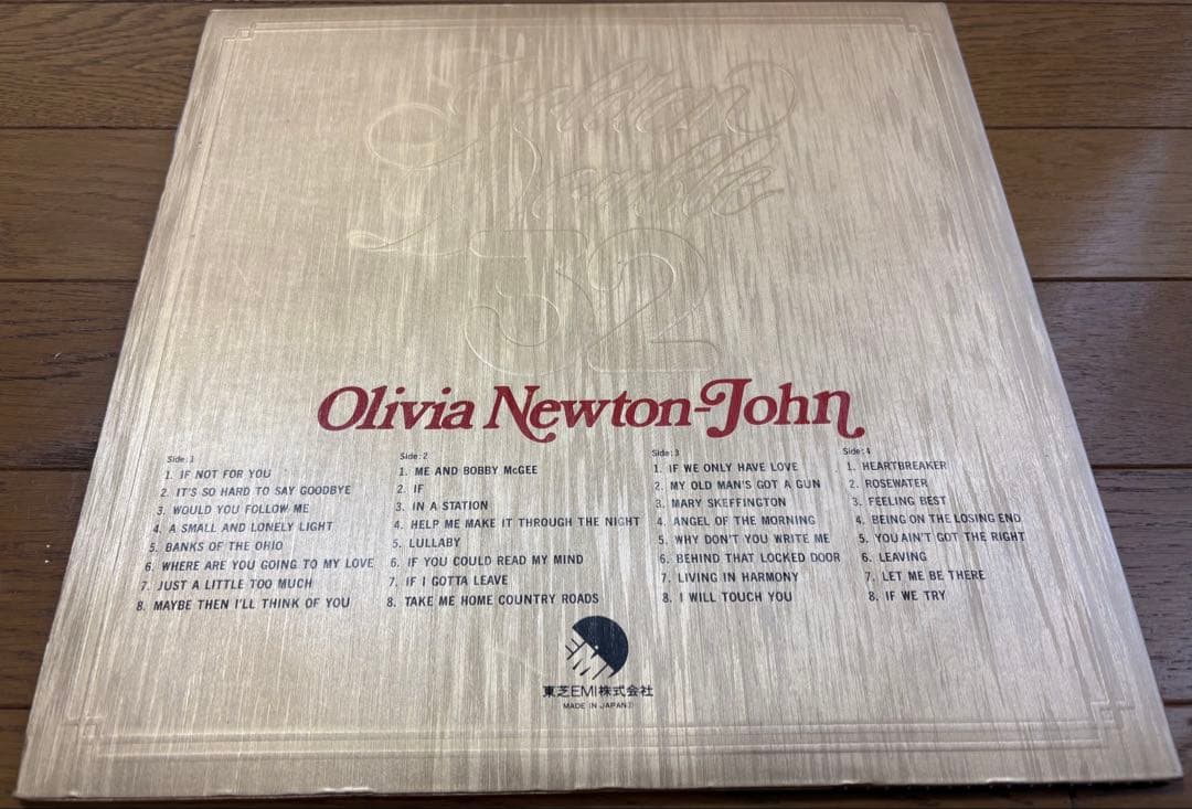 Olivia Newton-John Crystal Lady 2LP Japan Vinyl Gatefold Obi Pop Collection