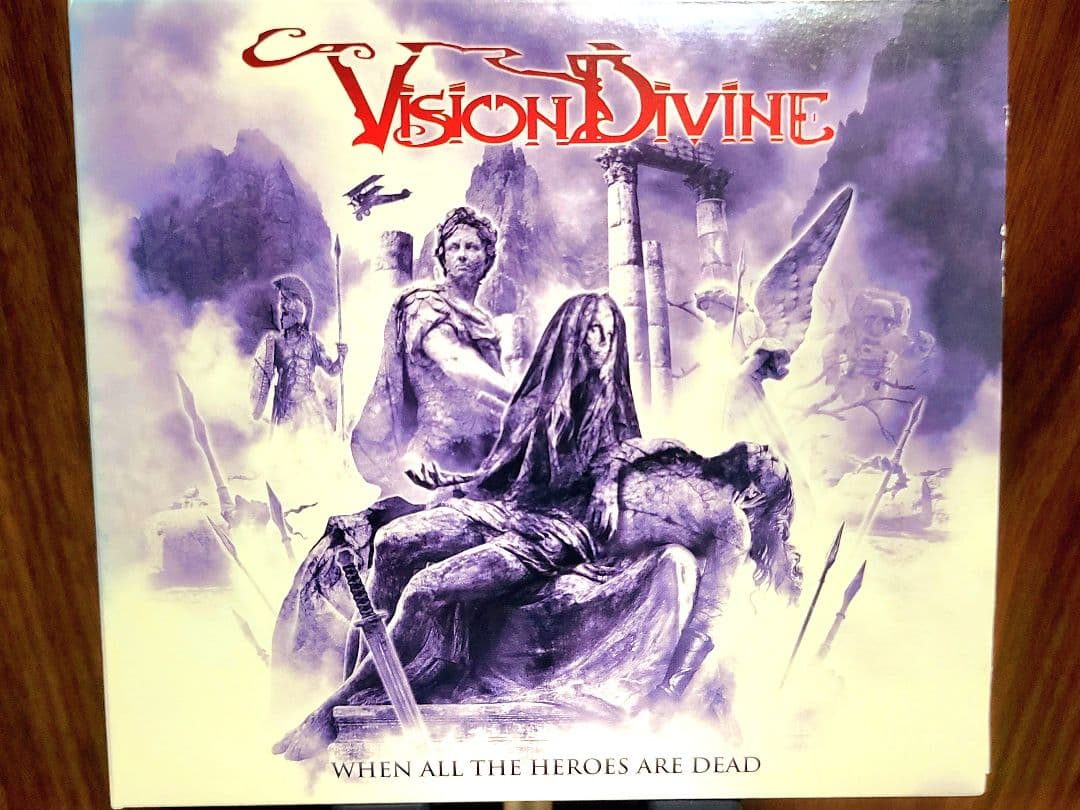 Vision Divine When All the Heroes Are Dead CD Melodic Metal, Used | Japansoundstore
