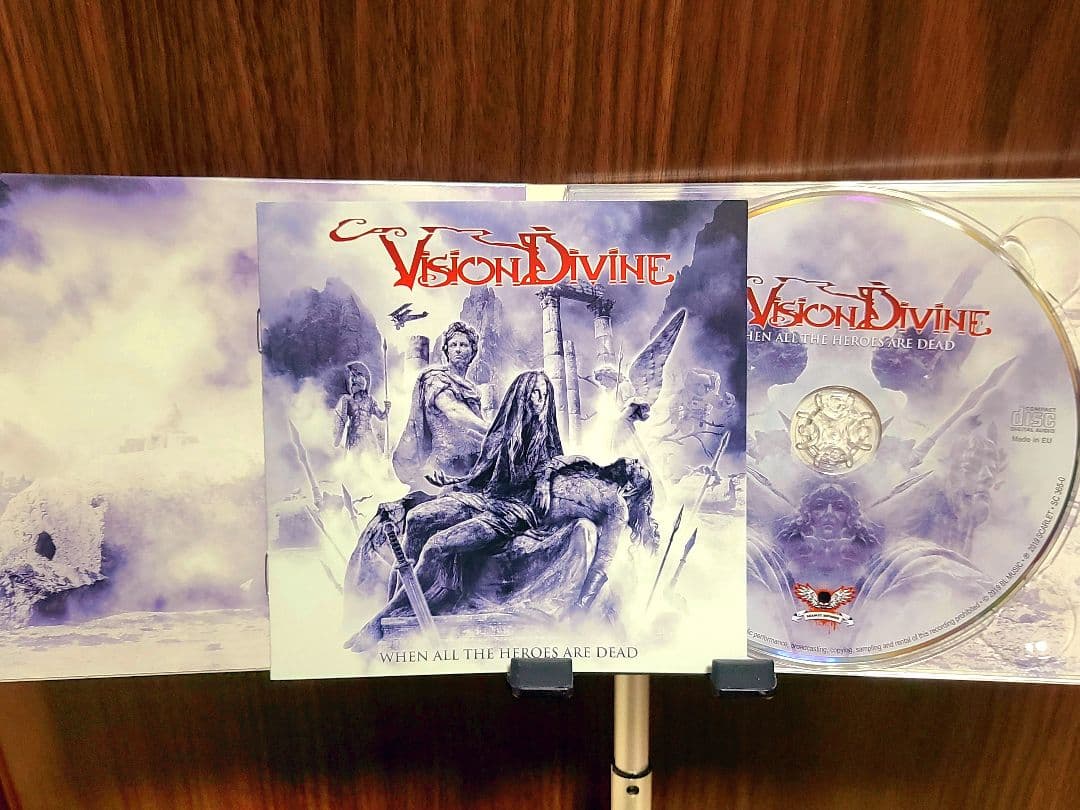 Vision Divine When All the Heroes Are Dead CD Melodic Metal, Used | Japansoundstore