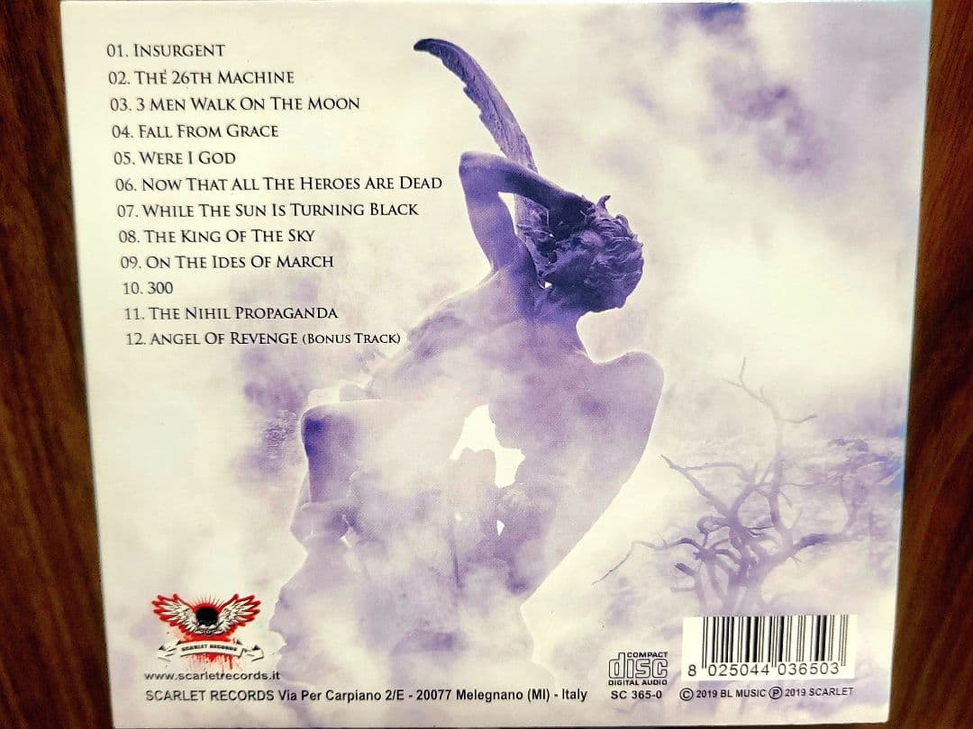Vision Divine When All the Heroes Are Dead CD Melodic Metal, Used | Japansoundstore