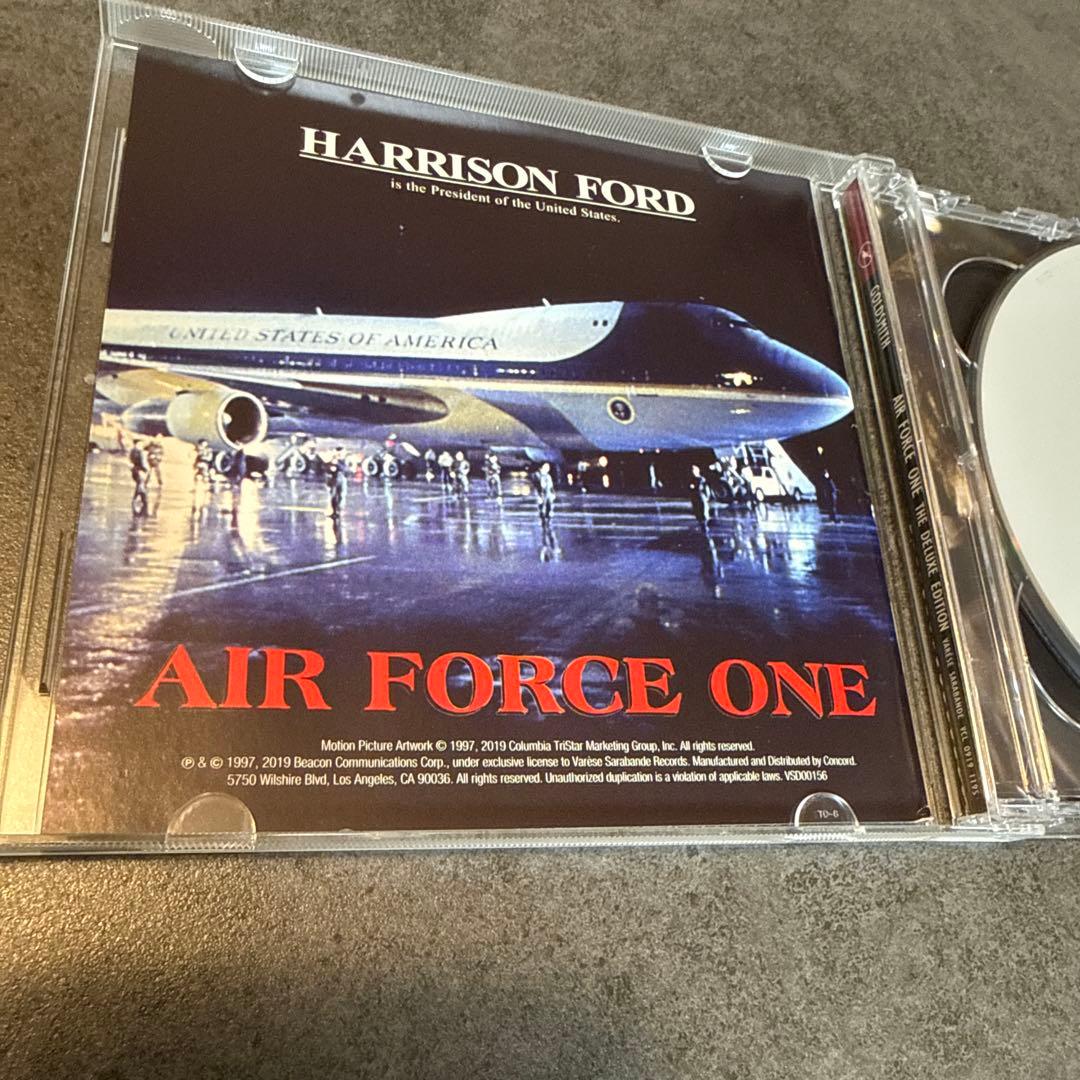 Air Force One OST CD DX Limited Edition 2 Disc Jerry Goldsmith Out of Print | Japansoundstore