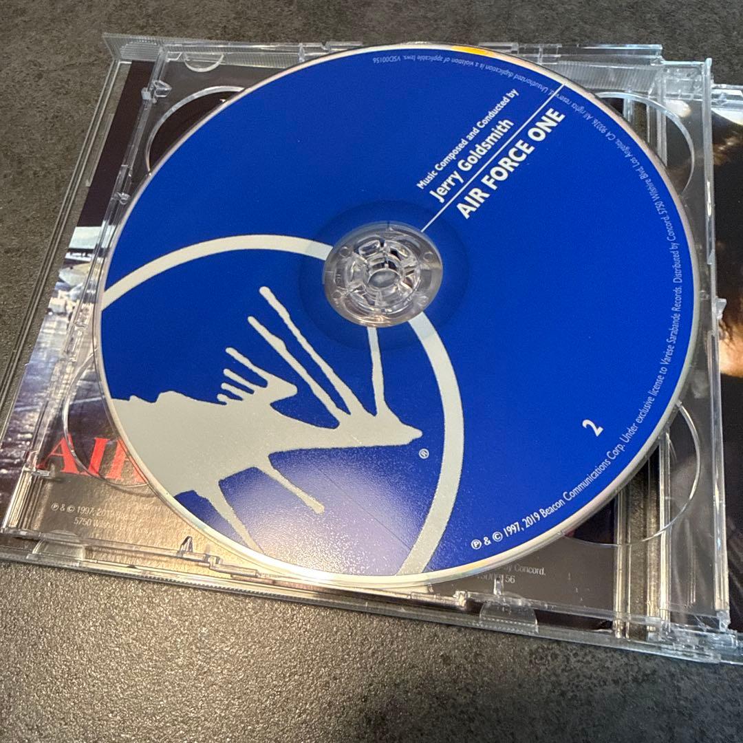 Air Force One OST CD DX Limited Edition 2 Disc Jerry Goldsmith Out of Print | Japansoundstore