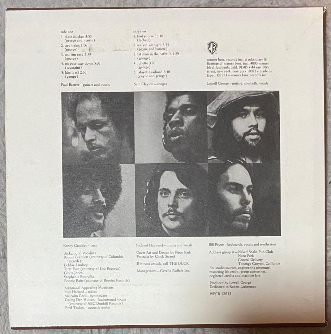 Little Feat Dixie Chicken CD Japan Paper Sleeve Mini LP 2007 Remaster WPCR-12615