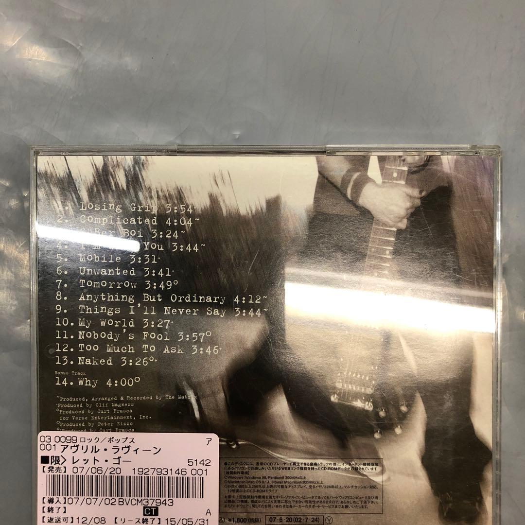 Avril Lavigne Let Go CD Japan Press 2007 Reissue Rental Used
