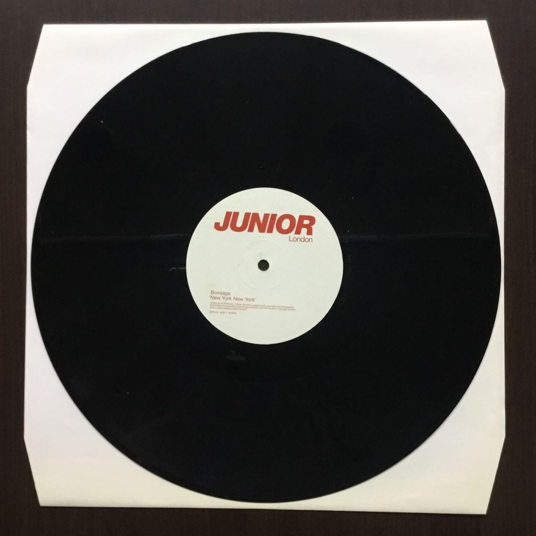 Junior - New York New York / Boxsaga 12" Vinyl Record Japan Import Rare