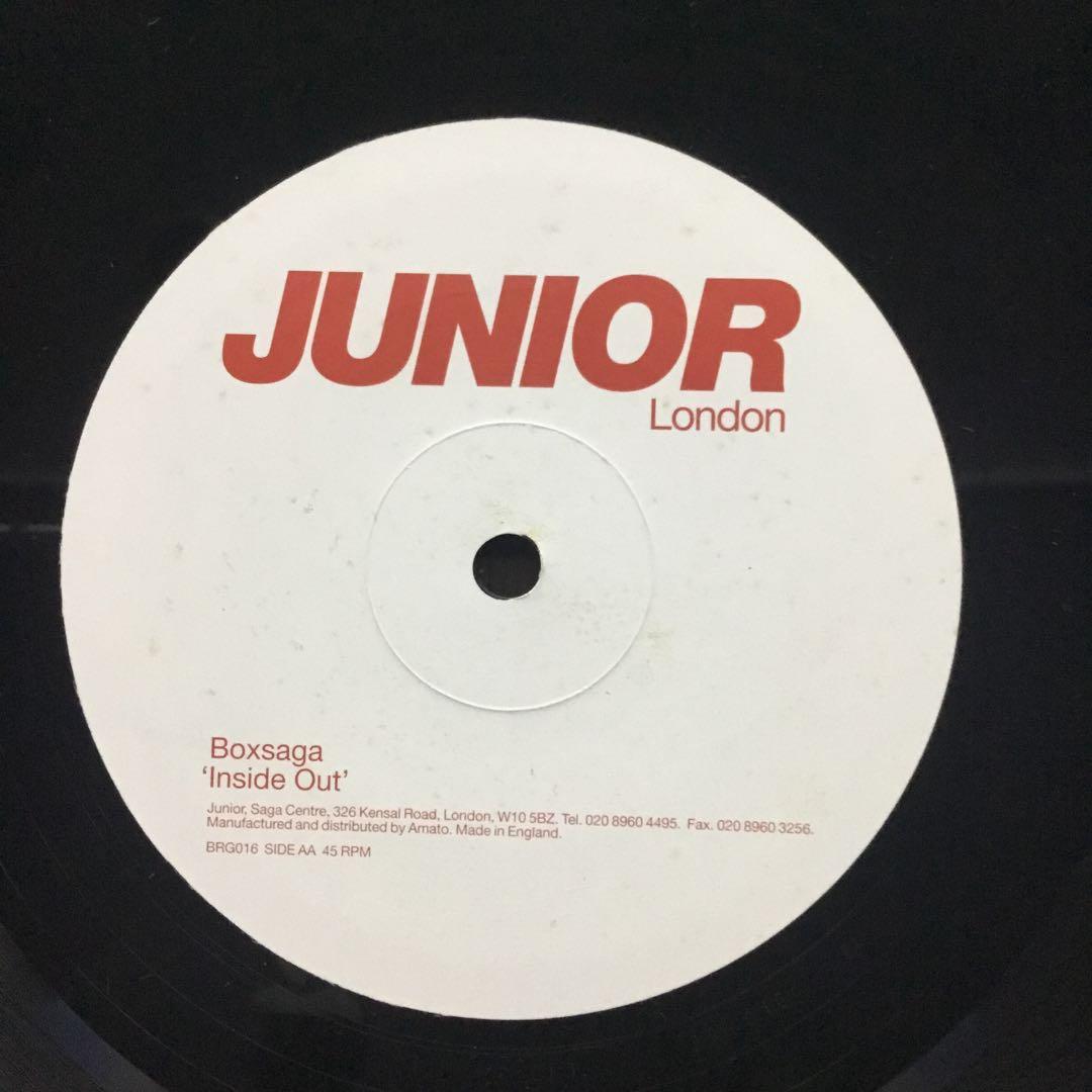 Junior - New York New York / Boxsaga 12" Vinyl Record Japan Import Rare