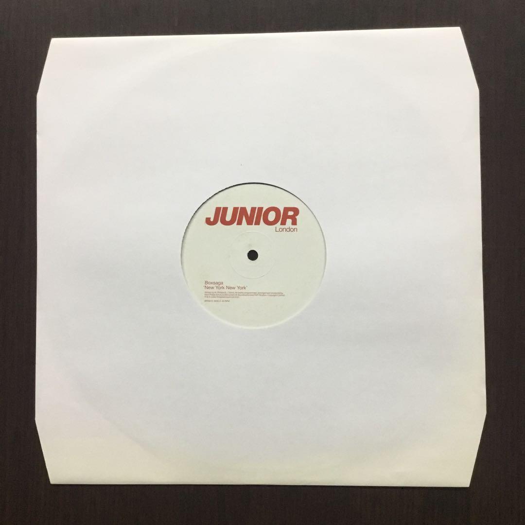 Junior - New York New York / Boxsaga 12" Vinyl Record Japan Import Rare