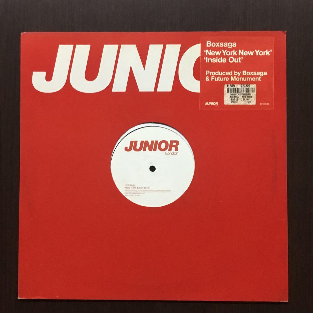 Junior - New York New York / Boxsaga 12" Vinyl Record Japan Import Rare