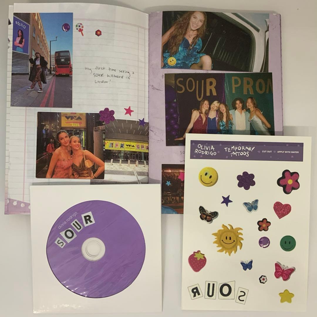 Olivia Rodrigo Sour Diary with CD 1st Anniversary Limited Edition | Japansoundstore