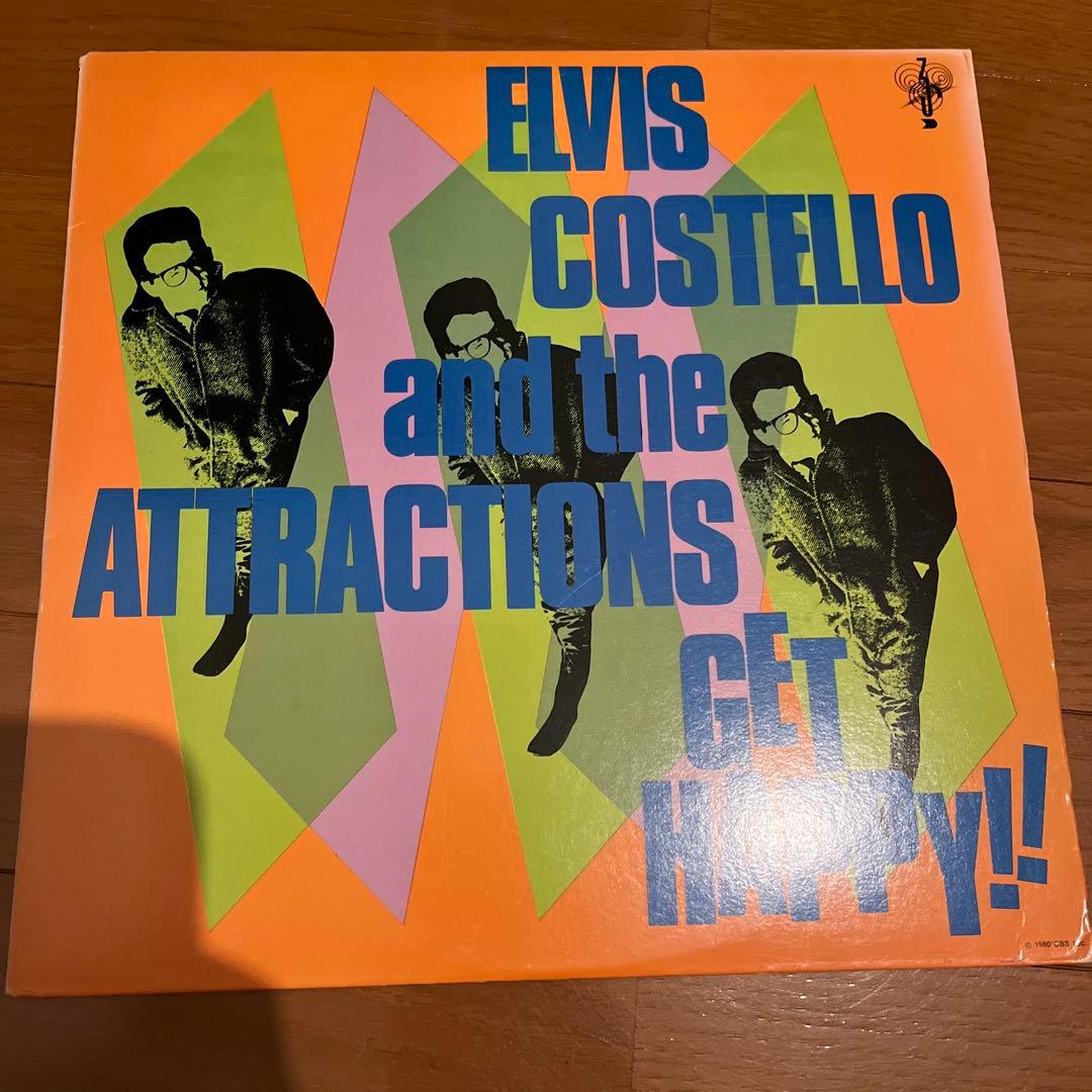 Elvis Costello and the Attractions Get Happy!! Vinyl LP US Original 1980