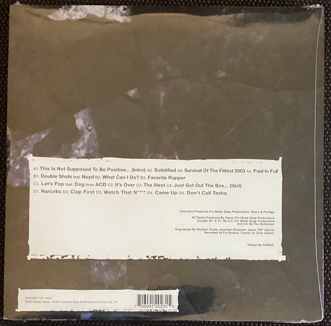 Mobb Deep - Free Agents Volume One 2LP Clear Smokey Vinyl Record RSD Black Frida