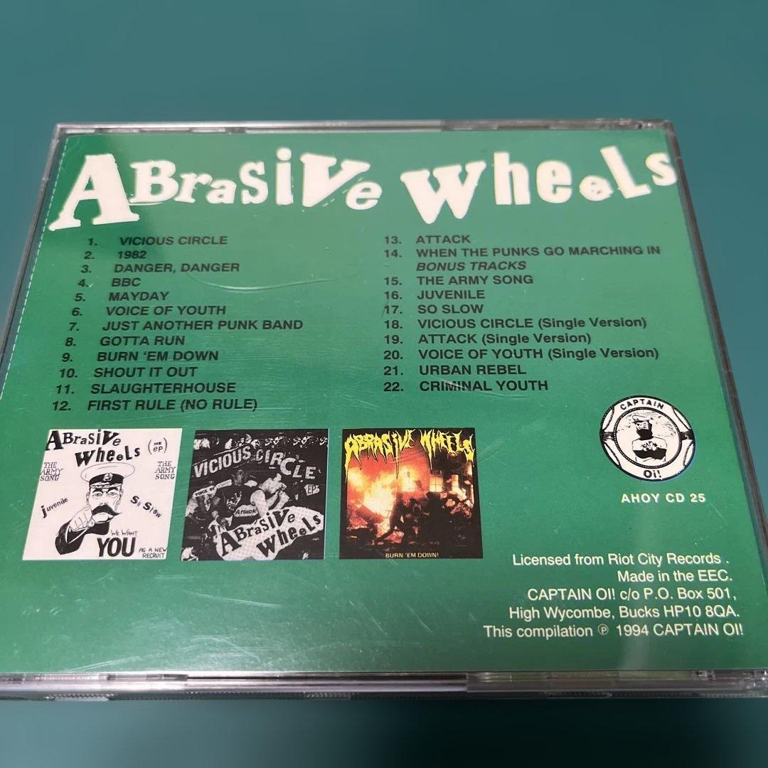 Abrasive Wheels - When the Punks Go Marching In CD Limited Edition Punk Rock