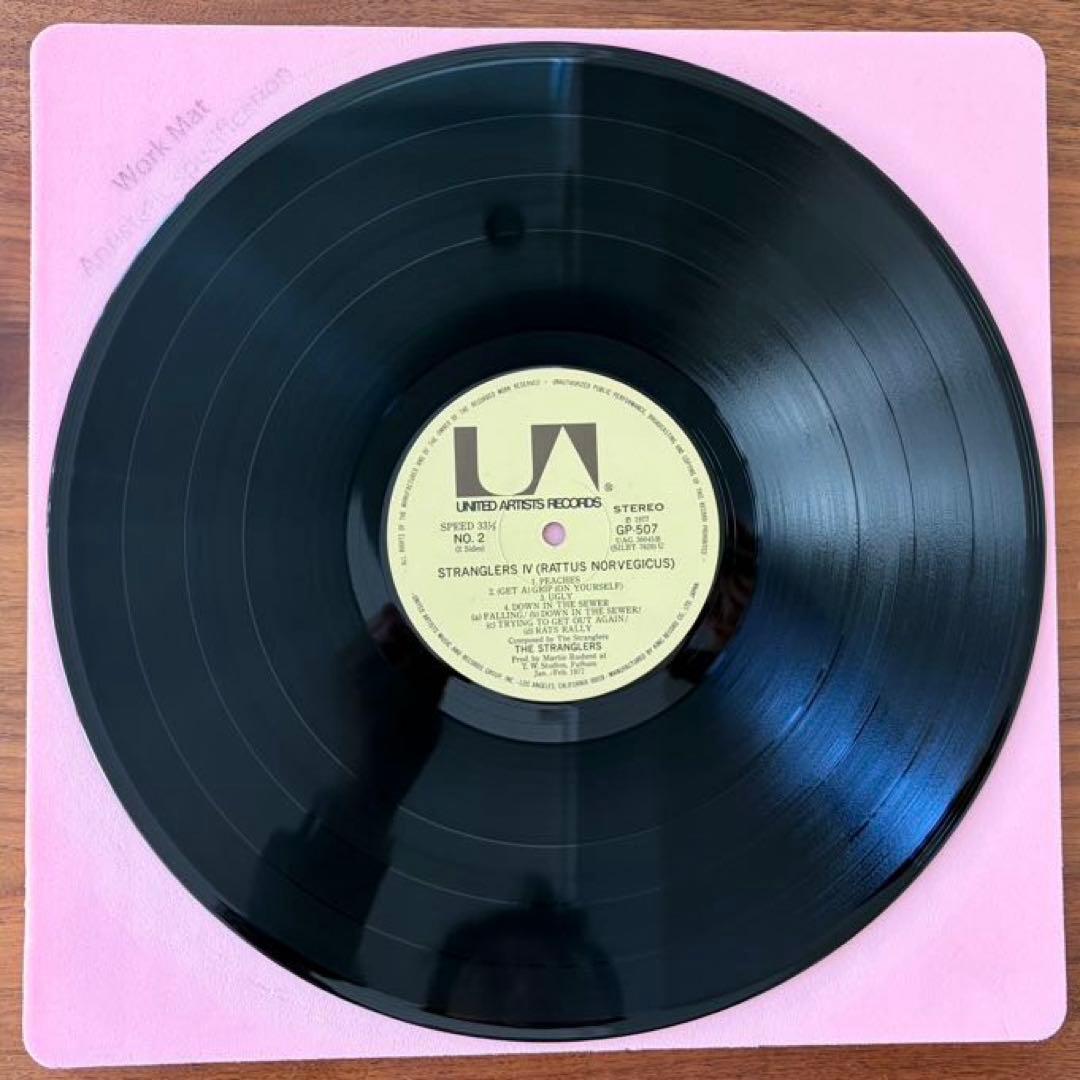 The Stranglers - Rattus Norvegicus LP 1977 Japan Pressing GP-507 Punk Classic