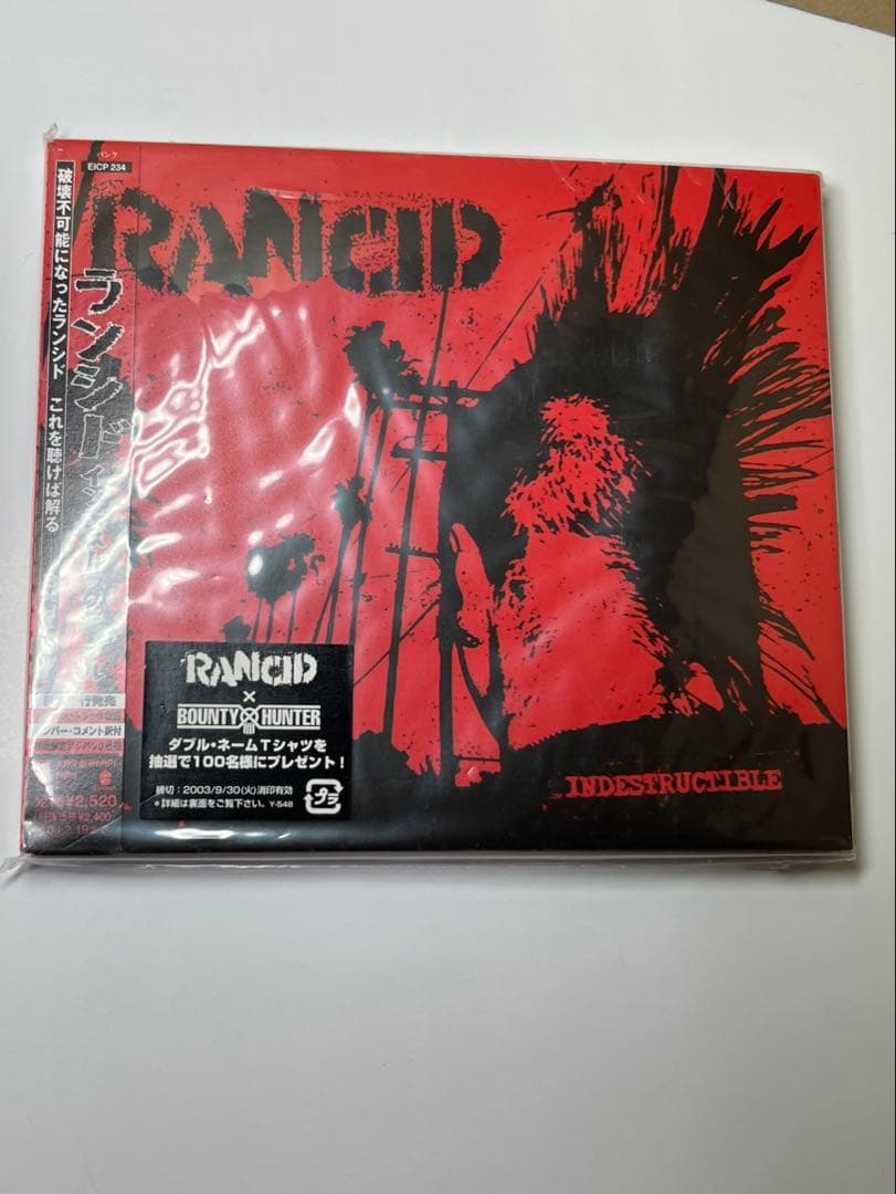 Rancid - Indestructible CD Japan Press First Limited Edition Digipak