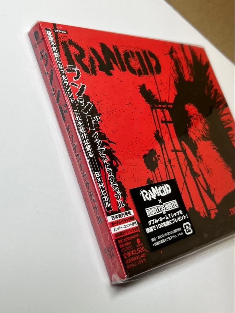 Rancid - Indestructible CD Japan Press First Limited Edition Digipak