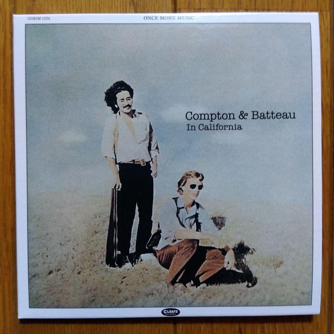 Compton & Batteau In California CD Japan Import w/ OBI Paper Sleeve Edition