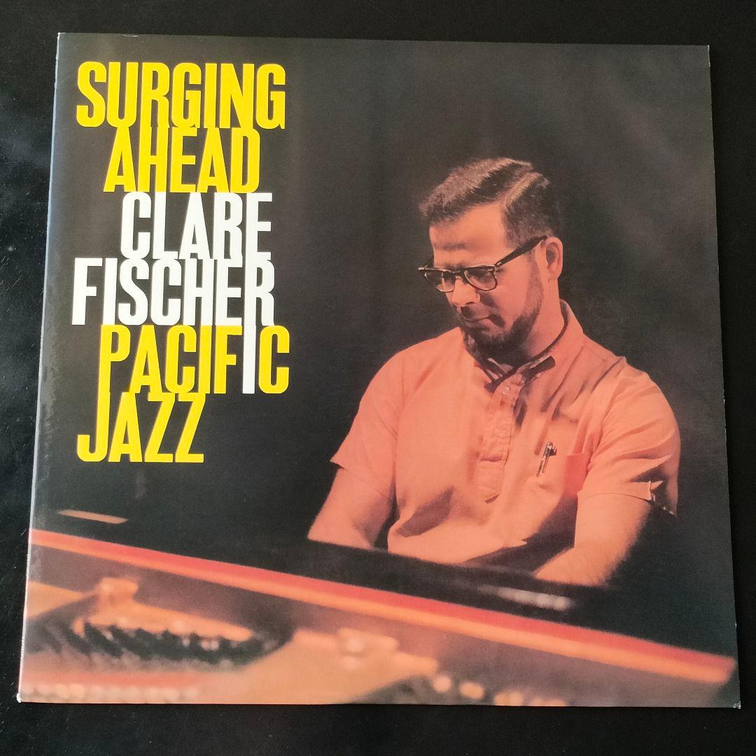 Clare Fischer - Surging Ahead LP Japan Mono Reissue Jazz Piano Trio Obi
