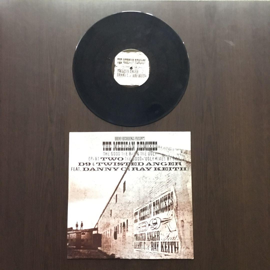 D9 & Twisted Anger - The Mexican Remixes Part Two 12" Drum & Bass Vinyl 2003