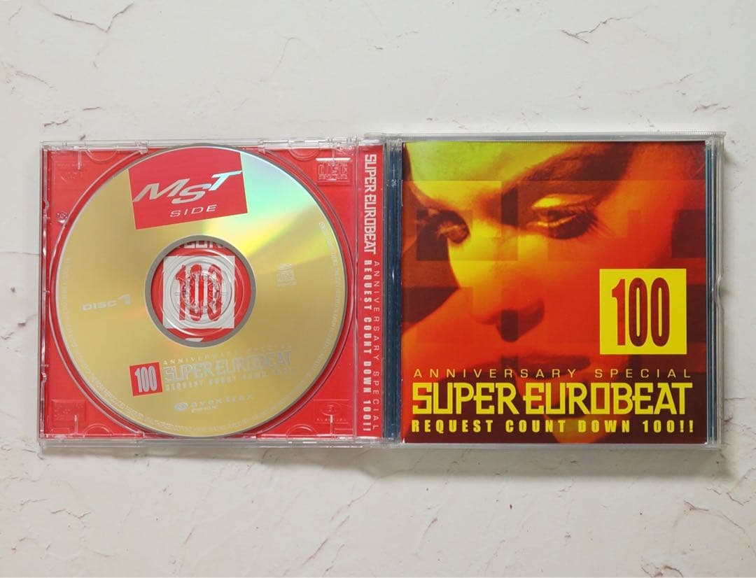 Super Eurobeat Vol.100 Anniversary Special Request Countdown 100 3CD Japan Press