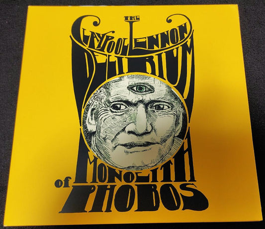 The Claypool Lennon Delirium Monolith of Phobos 2LP Orange Marble Vinyl Record