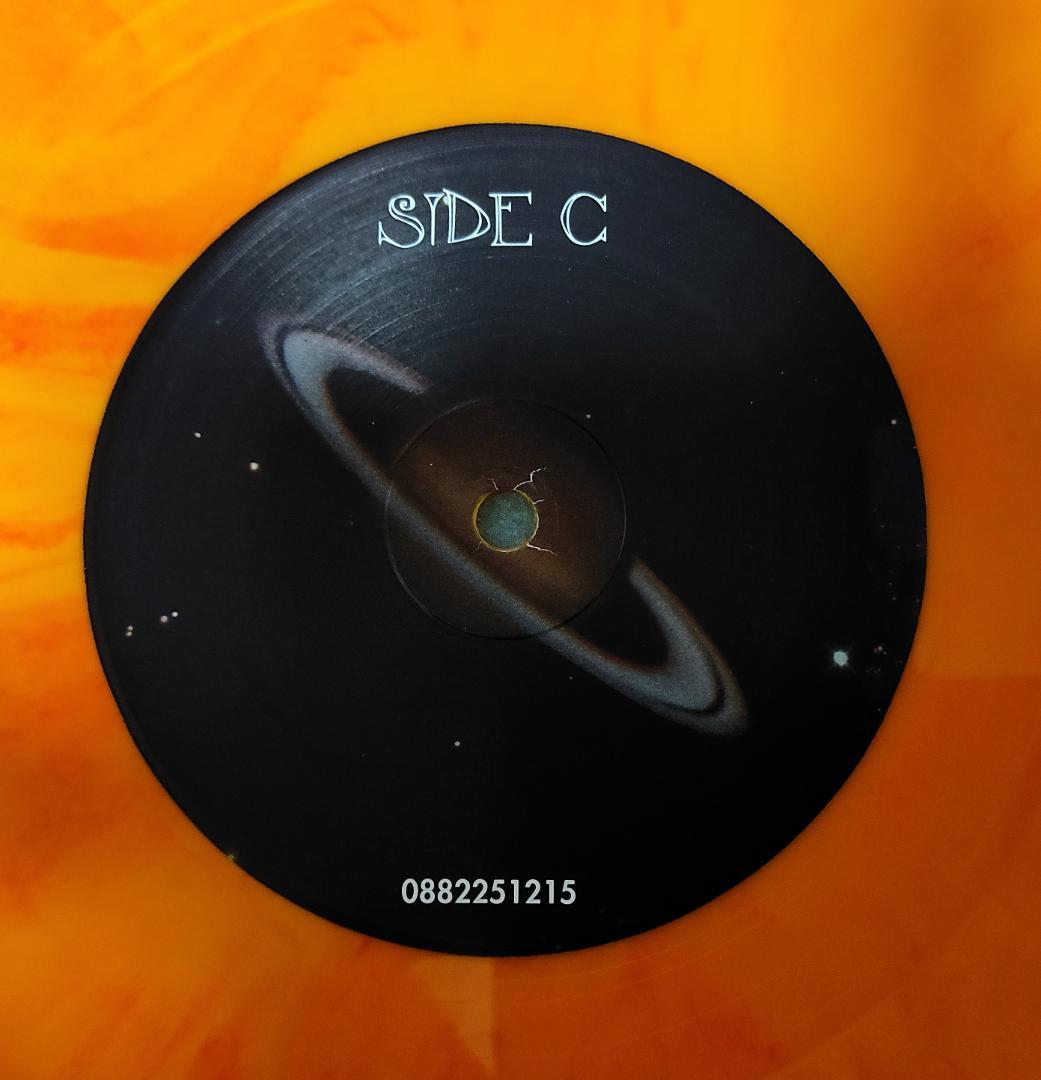 The Claypool Lennon Delirium Monolith of Phobos 2LP Orange Marble Vinyl Record