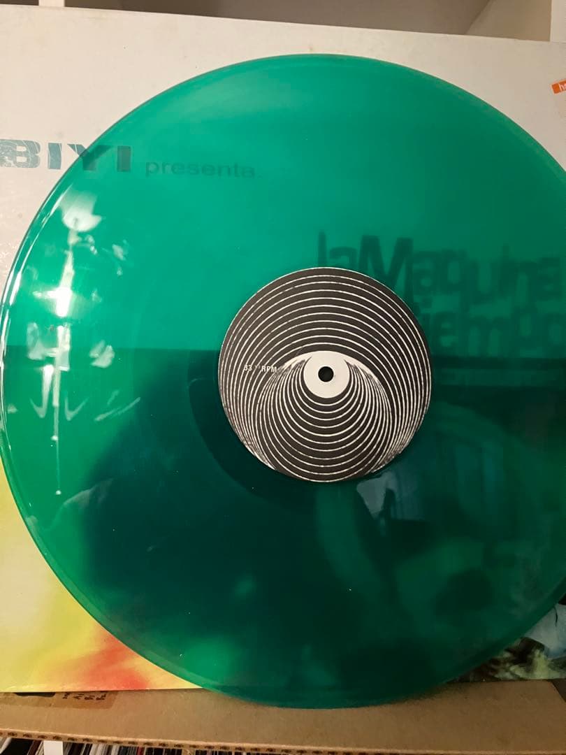 Biyi - La Máquina Del Tiempo (Las Consecuencias) Green Vinyl LP Spain Electronic