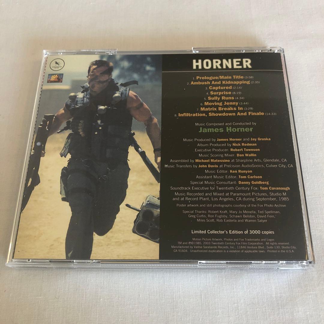 James Horner Commando Soundtrack Ltd Ed 3000 CD Excellent Condition | Japansoundstore