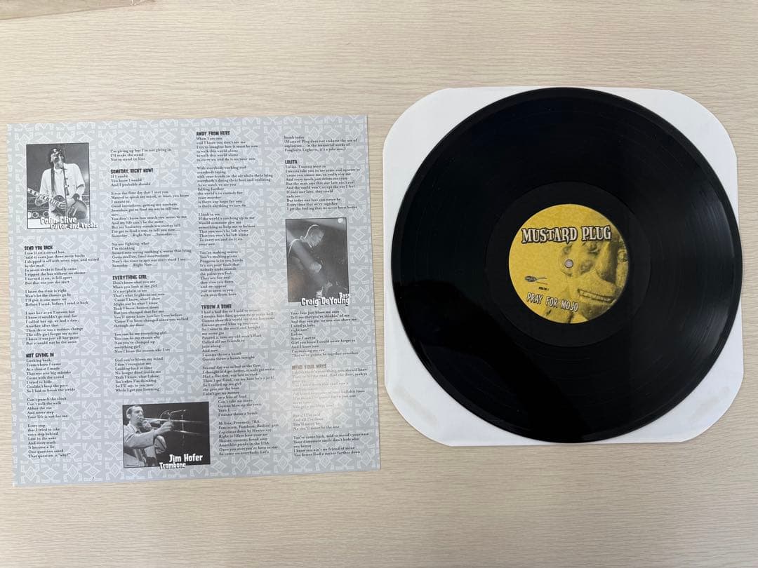 Mustard Plug - Pray For Mojo LP Vinyl 1999 Hopeless Records Ska Punk US Import
