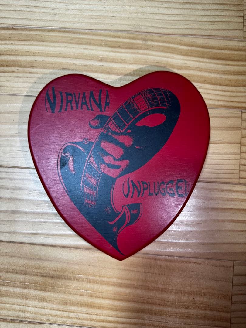 Nirvana MTV Unplugged Limited Edition Heart-Shaped Box CD Collectible | Japansoundstore