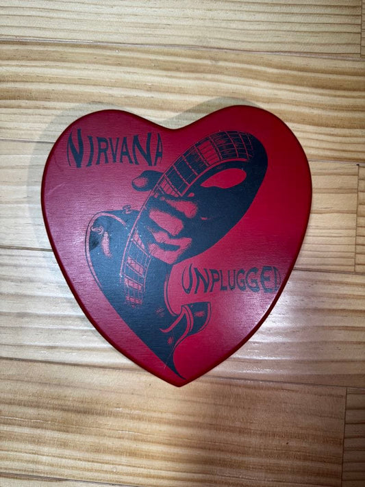 Nirvana MTV Unplugged Limited Edition Heart-Shaped Box CD Collectible | Japansoundstore