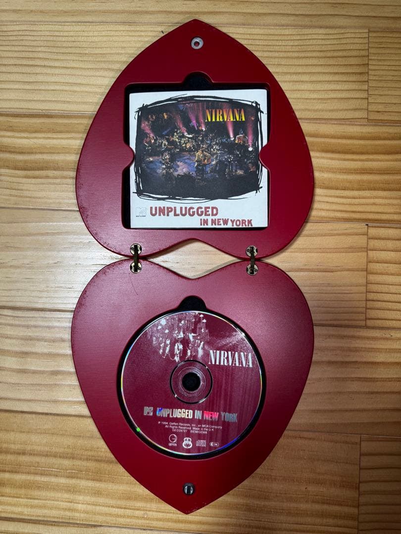 Nirvana MTV Unplugged Limited Edition Heart-Shaped Box CD Collectible | Japansoundstore