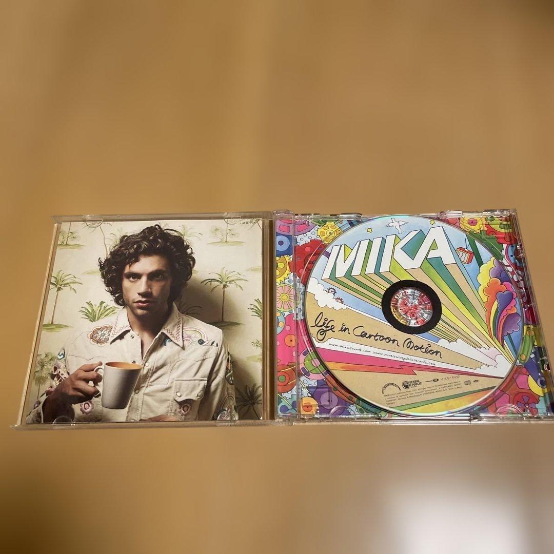MIKA Life In Cartoon Motion CD Japan Press with OBI 2007 Limited Edition