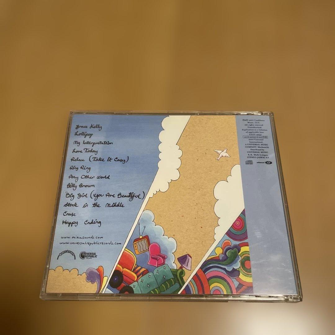 MIKA Life In Cartoon Motion CD Japan Press with OBI 2007 Limited Edition